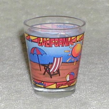 California Shot Glass
