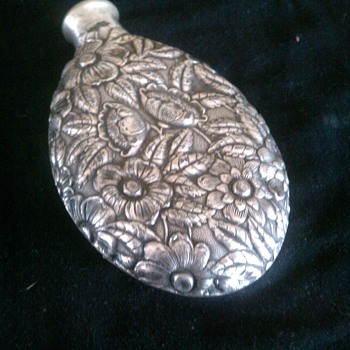 Silver Liquor Flask