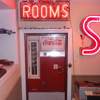 Some more neon lights I have, and a coke machine I have