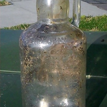 jim beam glass bottle - Bottles