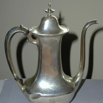 Whiting teapot - Silver