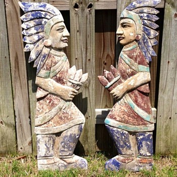 Wooden Cigar Indians - Advertising