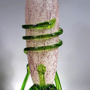 Kralik Meteor Shaped Vase? - Art Glass