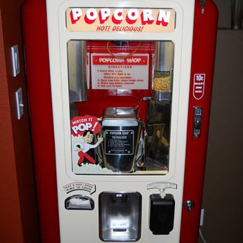 u pop it/minit pop/popcorn shop popcorn machine coin operated