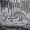 c1950 N.F.Pettingill Backwoods Hunters Humorous Post Card