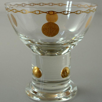 Carl Georg von Reichenbach Secessionist Goblet for Poschinger, Oberzwieselau