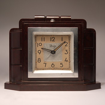 DEP Streamline Art Deco Alarm Clock - Art Deco