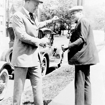 Jess Willard and Babe Ruth - Photographs