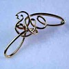 Newly aquired Paloma Picasso "RARE" Dove Brooch in 18K Circa 1983