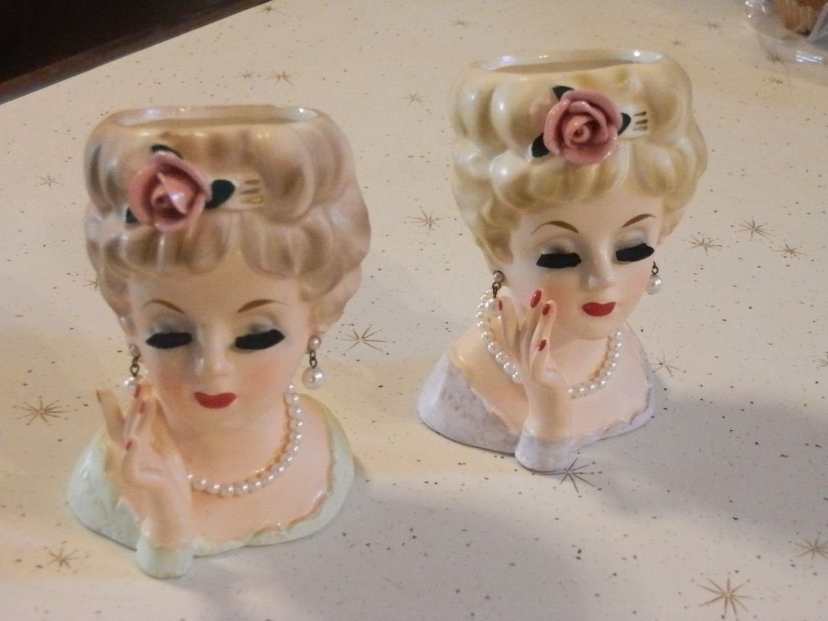 Inarco Rose Lady Head Vase Collectors Weekly