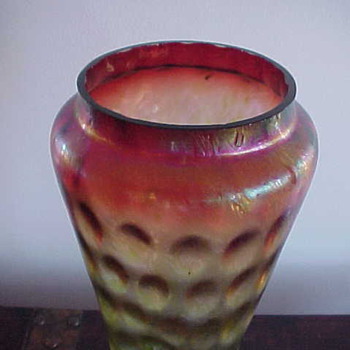 Tall Rindskopf Vase? - Art Glass