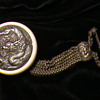 Mammoth Ivory and Silver Dragon Kagamibuta~
