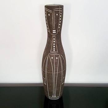 This is the only ever found example Mid Century Modern Vase by Jaap Ravelli - Pottery