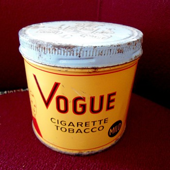 Vogue Cigarette Tin