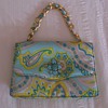Paisley purse with a little bling