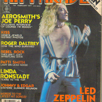 Hit Parader magazine (led zeppelin cover)