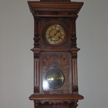 grandfather wall clock - Clocks