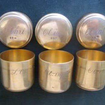 Chrismatory sacred vessels
