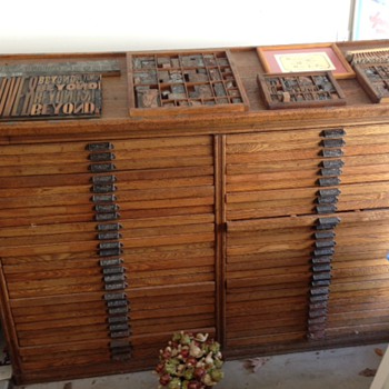 hamilton mfg co printing cabinets
