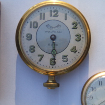 Waltham Automoblie Clock - Clocks