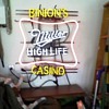 Binion's Casino Miller Life Neon Sign