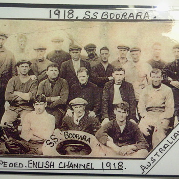Great Grandfather,s Crew Photo and Seaman,s Papers