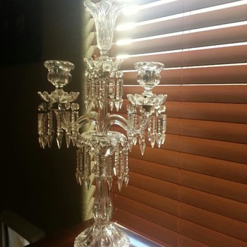 Crystal Candle holder - Glassware