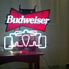 Budweiser neon that was given to us by a friend.