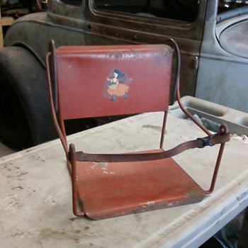 Early 1900's Child's Car Seat