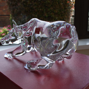 Baccarat Ox - Art Glass