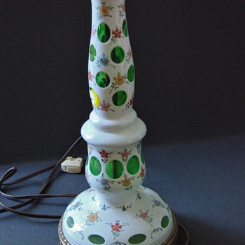 MYSTERY FLORAL COIN DOT LAMP BASE - Lamps