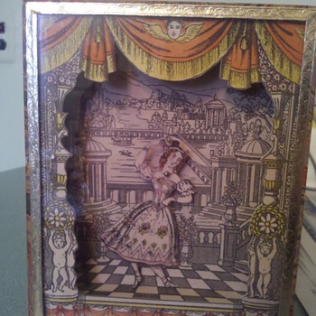 Vintage Repro Harlequin Magic Box Very OLD? - Games