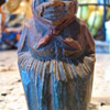 Wooden carved woman