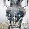 LUCIUS HART SILVERPLATE ELK KETTLE?