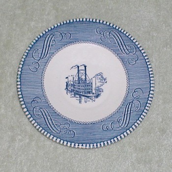 Blue & White plate