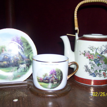 sathuma japan /tea sever/tom kINKADE