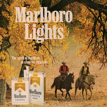 1979 - Marlboro Lights Advertisement