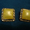 Unsigned Clip On Earrings