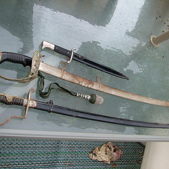 Father-InLaw WWII Swords 