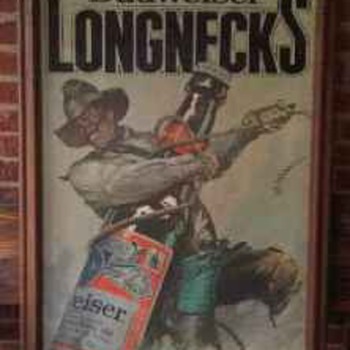budweiser print 1981 - Breweriana