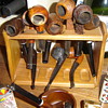 Pipe collection.