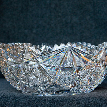 Cut Glass Bowls - Glassware