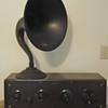 Atwater Kent Radio Model 40 with Speaker Horn and Ear Phones