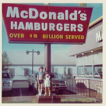Mid 1970's McDonalds 19 Billion Served - Photographs