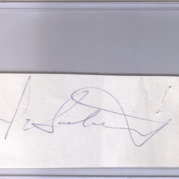 Doug Soetaert New York Rangers Autograph - Hockey