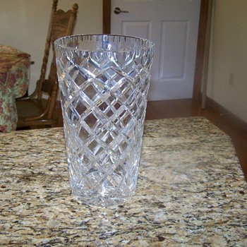 Crystal Vase - Glassware