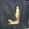 this is a erte' scarf the letter L