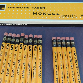 Pencils Continued II (Mongol and Dixon)