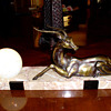 Antelope/Impala Art Deco Lamp, 1930-35