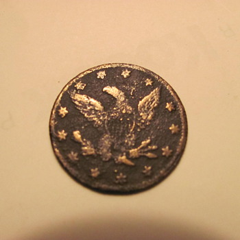 betsy ross coin found in mud in Jamesport Mo, havent been able to learn about it yet. what is it?